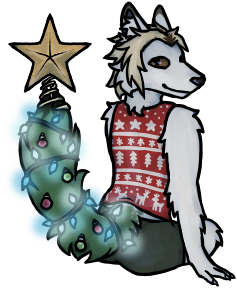 Yelena Belova. I think they'd dye her fur in the winter, so why not do something for Christmas?
